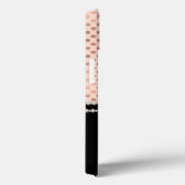 シックバラ金ゴールド水玉模様と真珠 Case-Mate iPhoneケース (裏面 / 右)