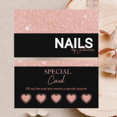 シックバラ金ゴールド美しいサロンロイヤリティカード 名刺