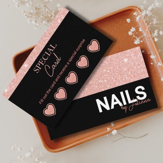 シックバラ金ゴールド美しいサロンロイヤリティカード 名刺