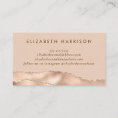 シックバラ金ゴールド 名刺 (裏面)