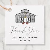 シックバーンサンキューユー結婚ズ フェイバータグ (正面)