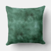 シックパインティール（緑がかった色）グリーン クッション (裏面)