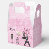 シックパリファッションエッフェルタワー フェイバーボックス (オープン)