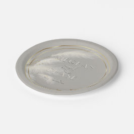 シックパンパスグラス ペーパープレート