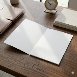 シックパーソナライズされたで機能的な水の色 ポケットフォルダー