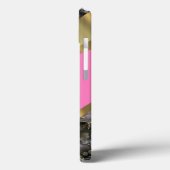 シックパーソナライズされたなエレガント金ゴールドとピンクきらきら光る色 Case-Mate iPhoneケース (裏面 / 左)