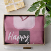 シックパーソナライズされたピモダンンク爪、 ネイルポーランド誕生日 薄葉紙 (ギフト)