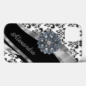 シックパーソナライズされたヴィンテージガーリーダマスク Case-Mate iPhoneケース (裏面 (横))