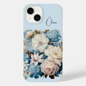 シックパーソナライズされたヴィンテージフローラブーケ Case-Mate iPhoneケース (裏面)