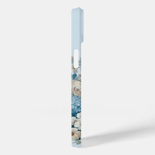 シックパーソナライズされたヴィンテージフローラブーケ Case-Mate iPhoneケース (裏面 / 右)