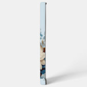 シックパーソナライズされたヴィンテージフローラブーケ SAMSUNG GALAXYケース (左側面)