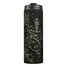 シックパーソナライズされた金ゴールド紙吹雪