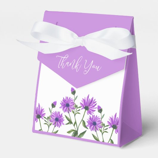 シックパープルゼランセムフローラありがとう フェイバーボックス (正面サイド)