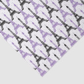 シックパープルパリエッフェルタワーティッシュ紙 薄葉紙 (詳細)