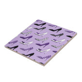 シックパープルファッションヒール タイル (側面)