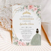 シックピンクフローラセージグリーンプリンセスキンセアニラ 招待状