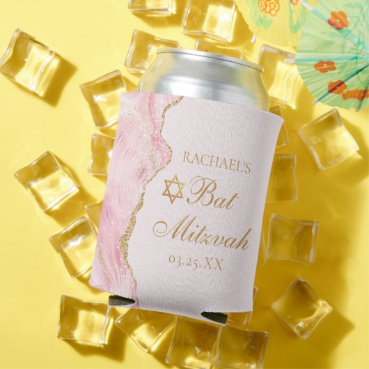 シックピンク金ゴールドアゲートバルミツワーカスタムパーティー 缶クーラー (インサイチュ 夏)