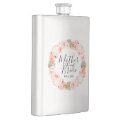 シックピーチミントフローラリースマザーオブザブライド フラスク (右)