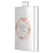 シックピーチミントフローラリースマザーオブザブライド フラスク (左)