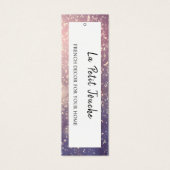 シックファッションぶら下がったズ表示価格ラベル (正面)