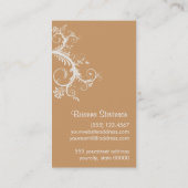 シックファッションアクセサリー&ドレスブティック 名刺 (裏面)