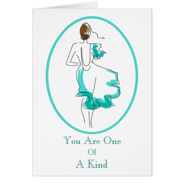 シックファッションイラストレーション (正面)