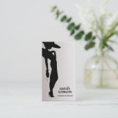 シックファッションモデル委託ブティック 名刺 (スタンド正面)