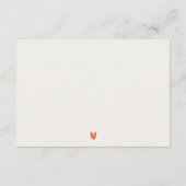 シックフィレンツェ大聖堂イタリアウェディングレセプション エンクロージャーカード (裏面)