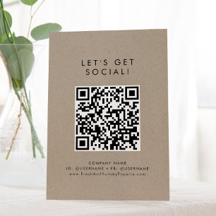 シックフェイククラフトビジネスでソーシャルメディアを活用 台座サイン