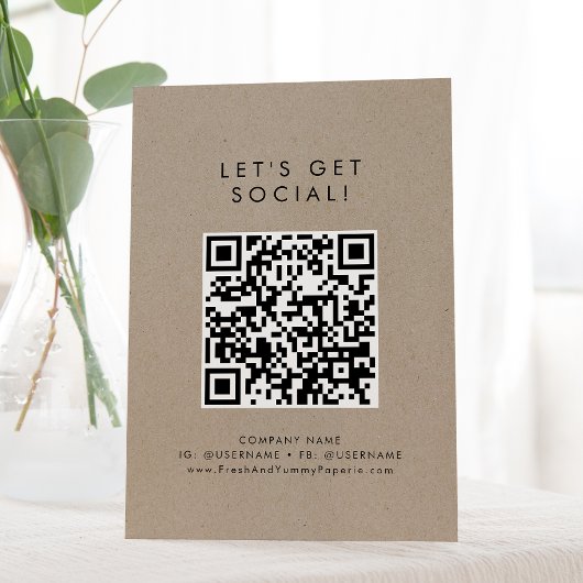 シックフェイククラフトビジネスでソーシャルメディアを活用 台座サイン