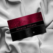 シックフェイクシルバーグリッターブルガンディブラックモノグラム