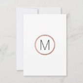 シックフェイクバラ金ゴールドサンキューカード サンキューカード (裏面)