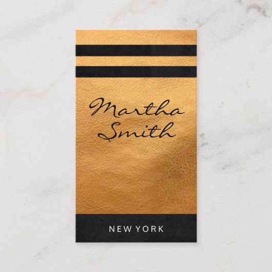 シックフェイクレザー |エグゼクティブII 名刺 (正面)