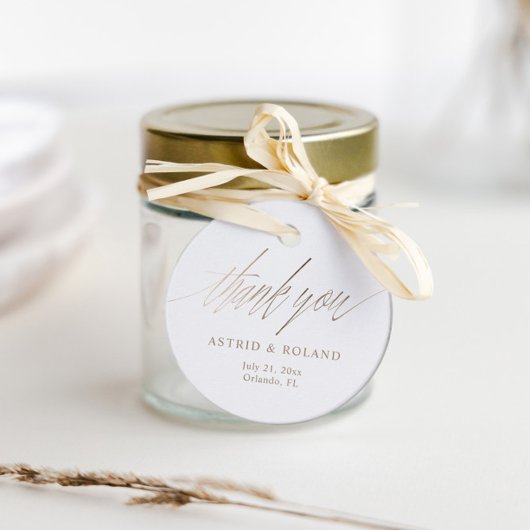 シックフェイク金ゴールド書道の結婚好意 フェイバータグ