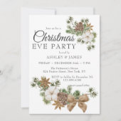 シックフェスティバルコットンパインクリスマスイブパーティー 招待状 (正面)