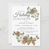シックフェスティバルコットンパインホリデーランチョンパーティー 招待状 (正面)