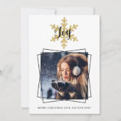 シックフェスティバルスノーフレーク写真 シーズンカード (正面)