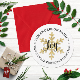 シックフェスティバルスノーフレーク シーズンカード