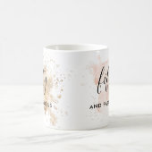 シックフェミニン50と素晴らしい50誕生日 コーヒーマグカップ (中央)