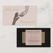シックフォーエバージュエリーパーマネントブレスレット 名刺 (正面/裏面)