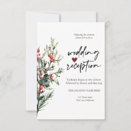 シックフラワーズ海披露宴 招待状