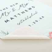 シックフランスのガーデンフローラ牡丹ニューミスターそしてミセス シェルパブランケット (3/4)