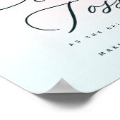 シックフランスのガーデンペタルトス結婚のセンドフ徴候 ポスター (角)