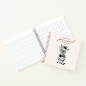 シックフランスのブルドッフ王室のレンキ ノートブック (内部)