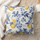 シックフランスのブルーロマンス クッション (ブランケット)