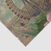 シックフランスの，パリ，ルスティック，コラージュ，ビクトリアン,エレガント 薄葉紙 (詳細)