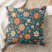 「シックフローラクッション」 クッション (ブランケット)