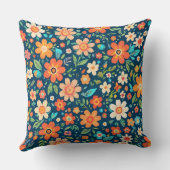 「シックフローラクッション」 クッション (裏面)