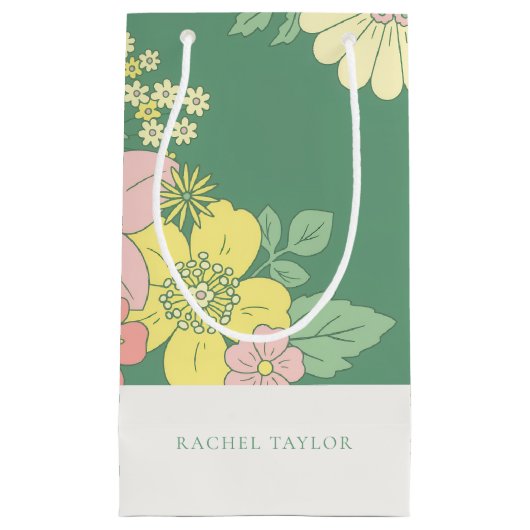 シックフローラボホ スモールペーパーバッグ (正面)