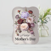 シックフローラマザーズデイカード (スタンド正面)